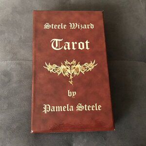 Steele Wizard Tarot RARE Self Published 1st Edition Pamela Steele